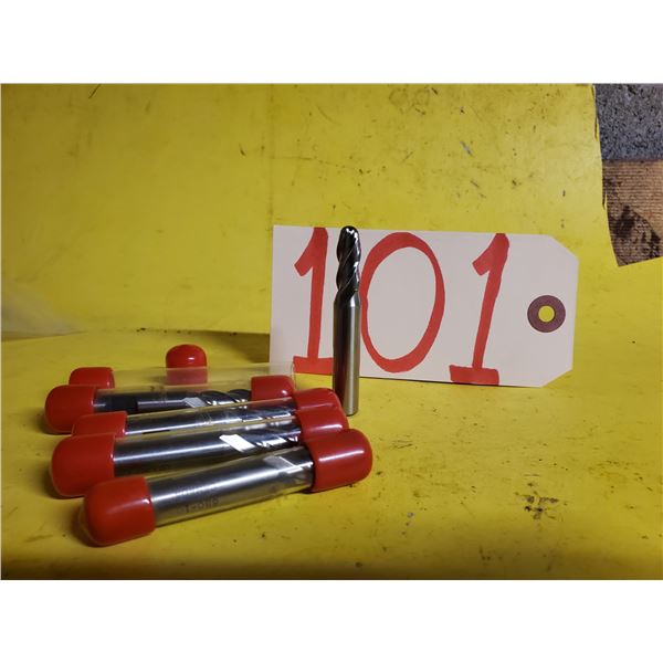 New Minicut BallNose End Mill 5/16" 4fl. Shank 3/8"