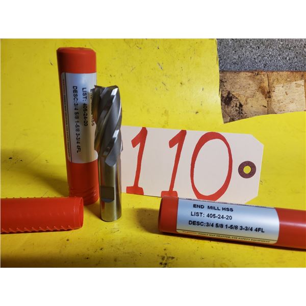 New Minicut End Mill 3/4" 2fl. Shank 5/8"