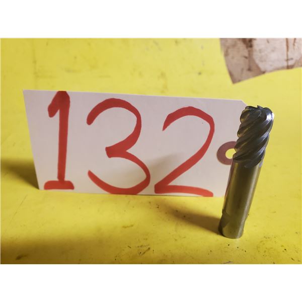 Carbide Radius End Mill 1/2" 6fl.