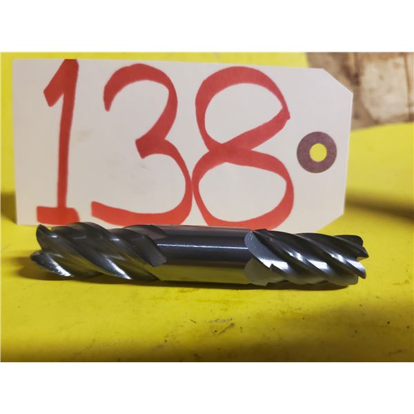 New Double Carbide  Radius End Mill 9/16" 5fl. & 5/8" 4fl.