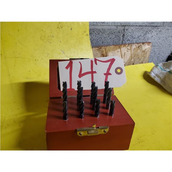 Box of Carbide End Mill Shank 1/4"