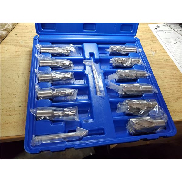 Kit (11) of HSS Annular Cutter (hougen cutter) 1" depth