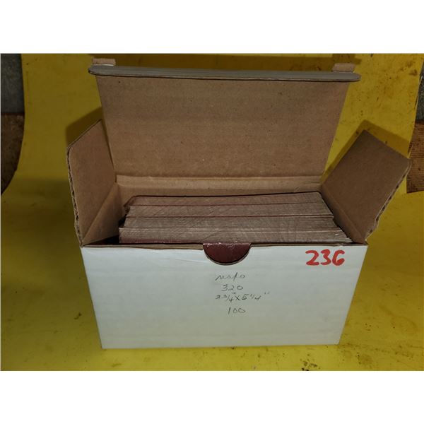 Box of Velour Stearate 2"3/4 x 5"1/4 Gr.320