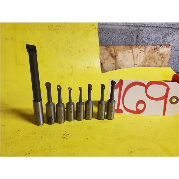 Lot of Assorted Boring Bar shank 1/2"