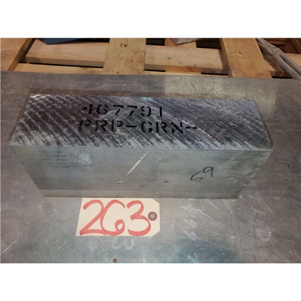 Aluminum Bloc 12" x 5" x 3,5"