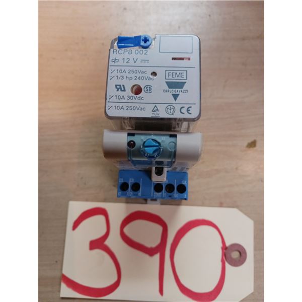 relay Finder 12 volt RCP8 002