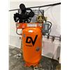 Image 1 : DV SYSTEMS STAND UP AIR COMPRESSOR MODEL NUMBER DEV 55. 5HP MOTOR