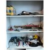 Image 2 : FOUR DOOR METAL LOCKING CABINET WITH KEYS AND CONTENTS INCLUDING TOOLS