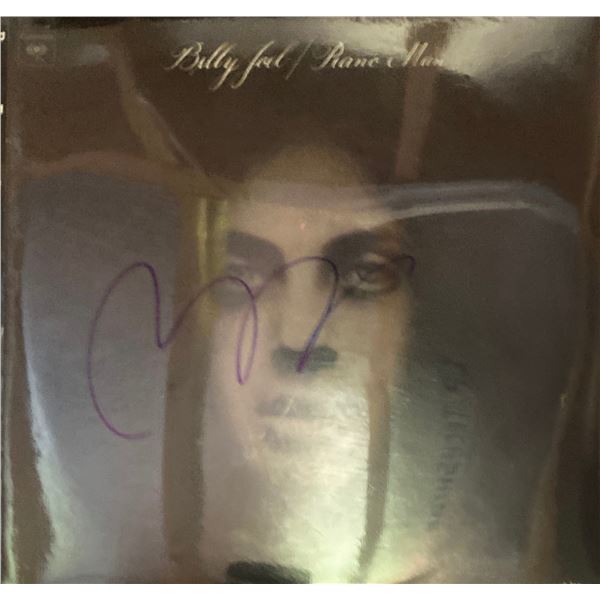 Signed Billy Joel Piano Man Album Cover