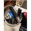 Image 2 : MILWAUKEE 1/2" HOLE HAWG WORKING WITH 2 TOTES OF SHOP SUPPLIES