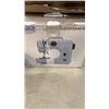Image 2 : MAGICFLY SEWING MACHINEE AND BOX OF NEW ITEMS