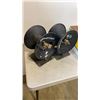 Image 2 : BOX OF SAW GUIDES, AIR HOSE REELS