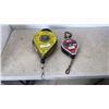 Image 1 : 2 FALL ARREST SELF RETRACTING LIFELINES