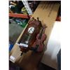 Image 1 : NEW PLASTIC TRAINING TABLE WITH SPIRIT WALL CLOCK AND TOY VIOLIN