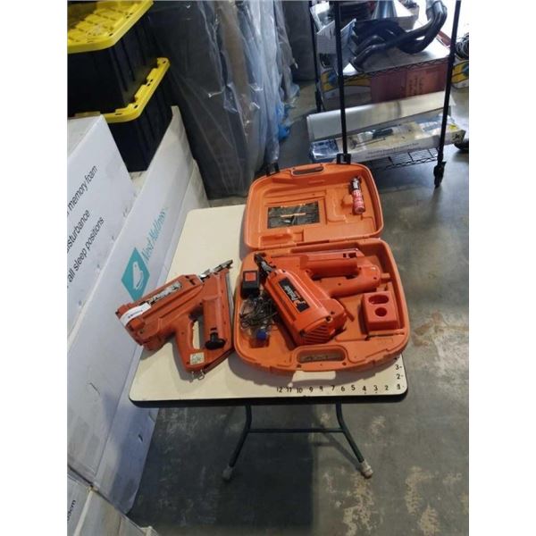 2 PASLODE IMPULSE CORDLESS FRAMING NAILERS