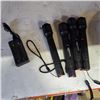 Image 1 : 4 NEW KEENSTONE 3000 LUMEN ADJUSTABLE BEAM FLASHLIGHTS W/ 18650 BATTERY CHARGER - BATTERIES NOT INCL