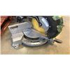 Image 2 : DEWALT DOUBLE BEVEL 12" COMPOUND MITER SAW TESTED AND WORKING