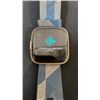 Image 2 : FITBIT VERSA 2 NAVY AND PINK WOVEN SMART WATCH - TESTED WORKING