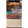 Image 2 : BOARD GAMES, KNIFE BLOCK SET, FOLDING STOOL, CHINA MUGS AND CUPS, ETC