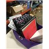 Image 2 : LOT OF FABRIC FOLDING BOXES