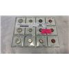 Image 1 : 1967 CENTENNIAL SILVER 25 CENT, 10 CENT, RABBIT NICKEL, AND 1 CENT