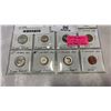 Image 2 : 1967 CENTENNIAL SILVER 25 CENT, 10 CENT, RABBIT NICKEL, AND 1 CENT
