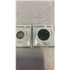 Image 2 : 3 CANADIAN 1919 COINS - 50 CENT, 10 CENT .925 SILVER, AND LARGE CENT