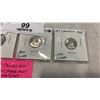 Image 3 : 4 CANADIAN NEAR MINT SILVER DIMES .800 SILVER