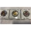 Image 2 : 3 SPECIAL CANADIAN TOONIES - 2008 QUEBEC CITY, 2015 FLANDERS FIELDS, 2020 BILL REID