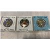 Image 2 : 3 SPECIAL CANADIAN TOONIES - 2014 WAIT FOR ME DADDY, 2018 ARMISTICE, 2020 VICTORY