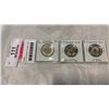 Image 1 : 3 SPECIAL CANADIAN TOONIES - 2000 KNOWLEDGE, 2018 ARMISTICE, 2019 D-DAY