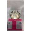 Image 2 : 1939 CANADIAN SILVER DOLLAR .800 SILVER