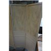 Image 2 : 64 INCH TALL WHITE ROOM DIVIDER - 3 PANEL, 50 INCHES WIDE