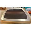 Image 2 : 4 DECORATIVE BRUSHED METAL POSTER FRAMES - APPROX 28 X 22 INCHES