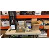Image 1 : ART BOOK, SPEAKERS, PRINT,DECORATION AND GLASS BOWL