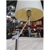 Image 2 : 2 MODERN BRUSHED METAL TABLE LAMPS