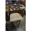Image 2 : PAIR OF SWIVEL BAR STOOLS