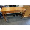 Image 1 : PINE 2 DRAWER HALL TABLE