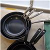 Image 2 : LOT OF NORDICWARE XL OVEN CRISP BAKING TRAY WITH BLUE DIAMOND AND TFAL PANS