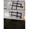 Image 2 : 3 NEW INSIGNIA FIXED TV WALL MOUNTS 47"-80" 33"-46" AND 13"-32" AND SAMSUNG WASHER STACKER KIT