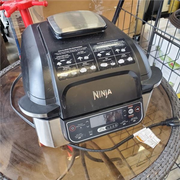 Ninja Foodi Smart 5-in-1 indoor grill and smart cook system Tested and Working