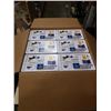 Image 1 : CASE OF NEW OFFICE SUPPLY KITS - STICKY NOTES, NOTEPADS, PENS, PAPER CLIPS