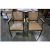 Image 1 : PAIR OF MODERN DINING ARMCHAIRS