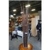 Image 1 : GLASS VASE WITH DECORATIVE STICKS
