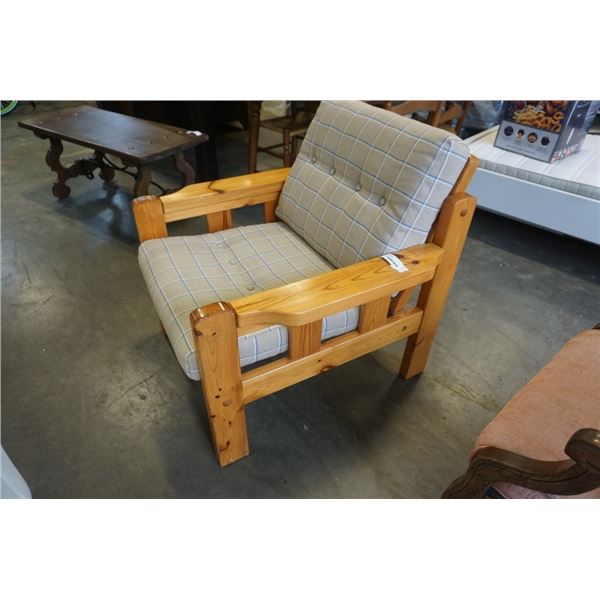 PINE ARMCHAIR