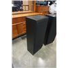 Image 2 : PAIR OF TECHNICS SB-A16 FLOOR SPEAKERS WORKING