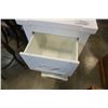 Image 2 : WHITE GLASS DOOR STAND 39 INCHES TALL