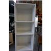 Image 2 : 80 INCH TALL WHITE SHELF