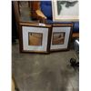Image 1 : 2 FRAMED PRINTS