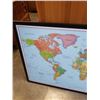 Image 2 : WORLD MAP PRINT AND HERON PRINT